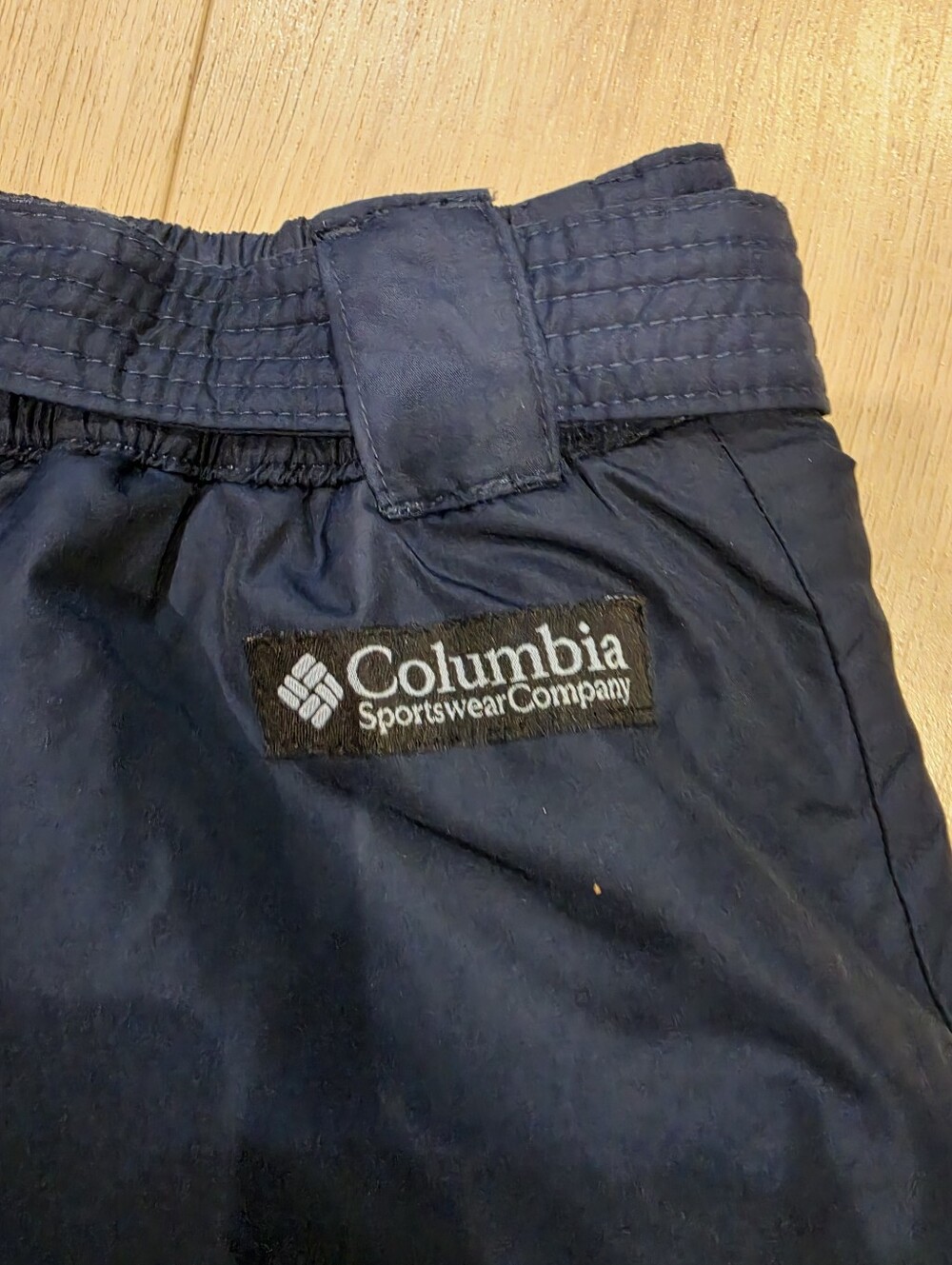 Vintage Columbia Women’s M Navy Insulated Ski Snow Pants Belted Fleece Lined - Picture 4 of 5